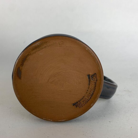 Deneen Pottery All Energy Solar Gray Drip Coffee Mug - Picture 6 of 6